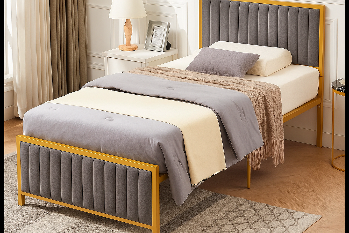 Super Delux Bed Single / Iron Bed / Single Bed