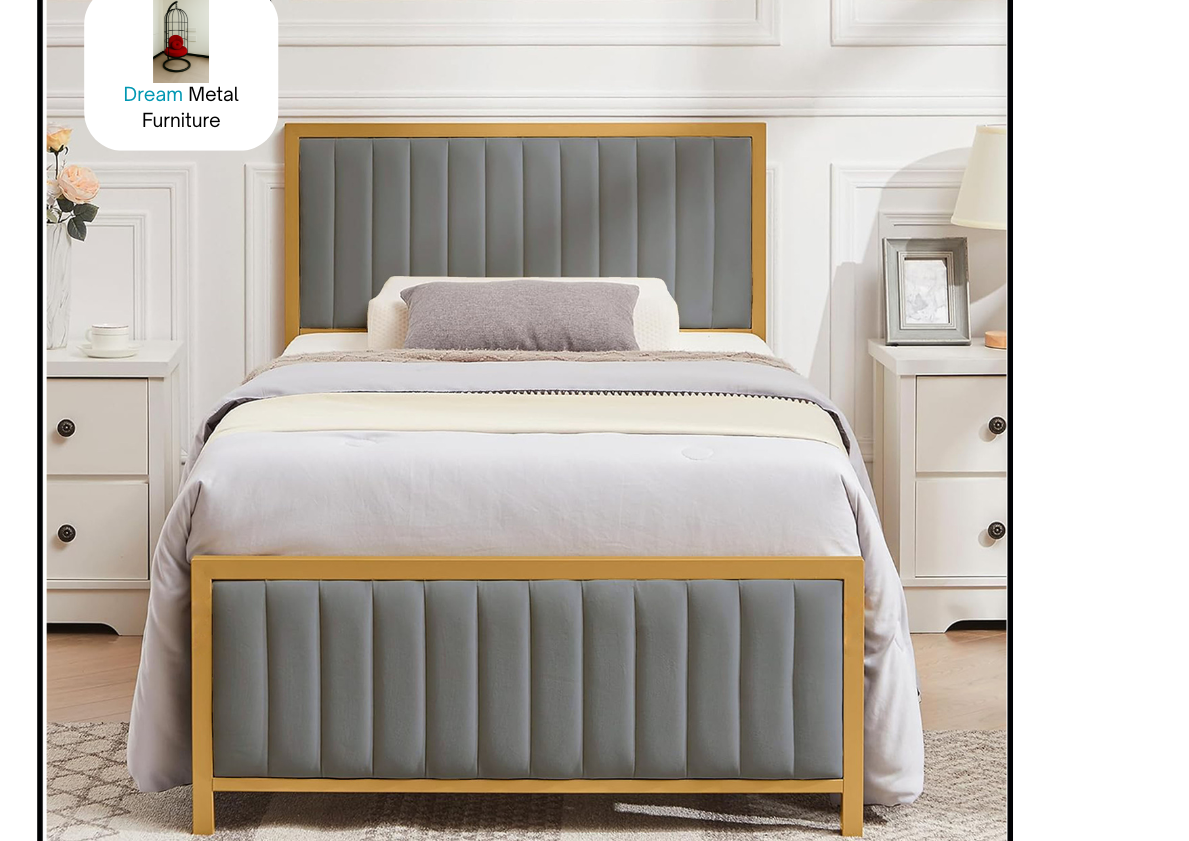 Super Delux Bed Single / Iron Bed / Single Bed