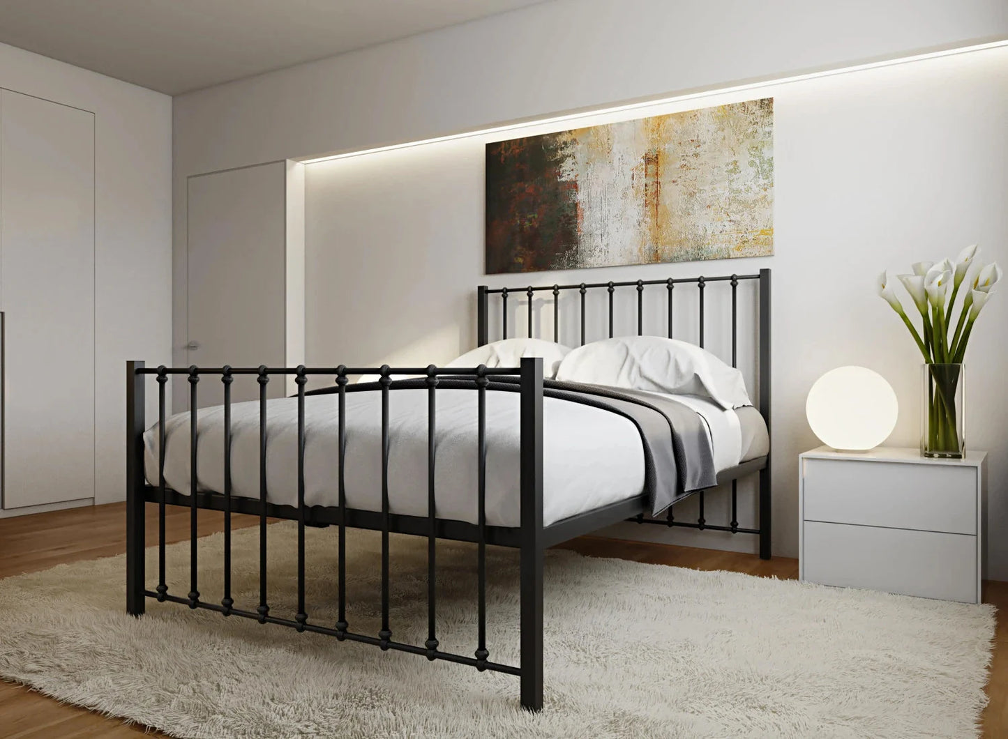 Sleek Rail Bed / Double Bed / Elegent design